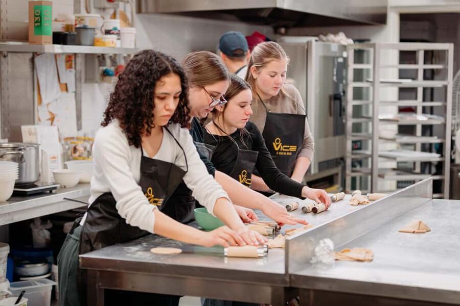 Rome: Cannoli, Gelato, Tiramisu Baking & Cooking Class - A pastry lab instead of a standard cooking studio