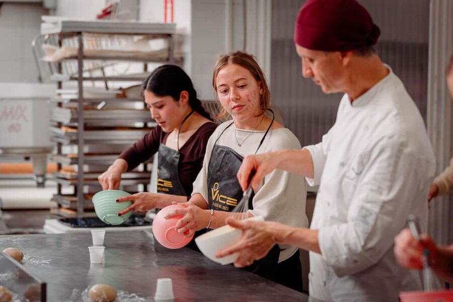Rome: Cannoli, Gelato, Tiramisu Baking & Cooking Class - Rolling and filling Sicilian cannoli