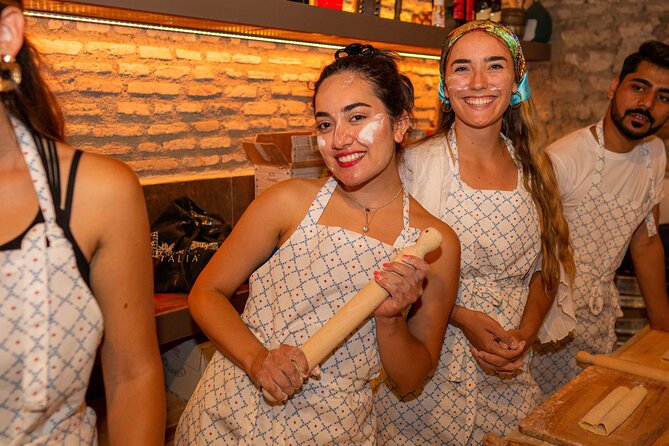 Rome Cooking Class 2-in-1: Make Fresh Pasta and Tiramisu Together - Cacio e pepe or carbonara for dinner