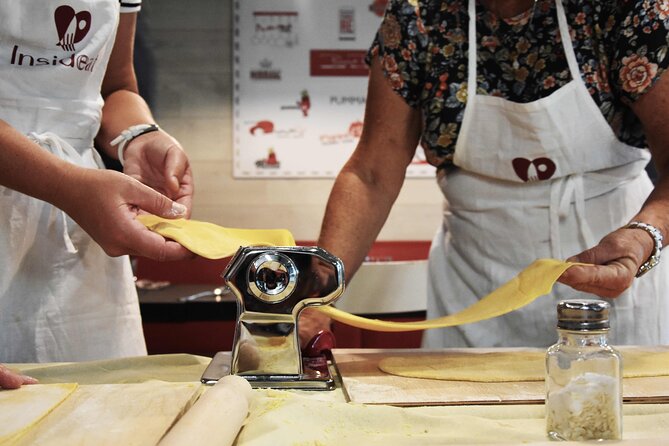 Rome Cooking Class: Fresh Pasta Two Ways & Tiramisu with wine - Kneading Dough and Shaping Fettuccine