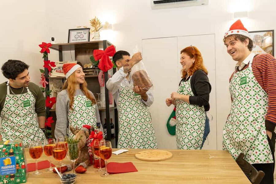 Rome Cooking Class: Make Pasta and 3 Spritz Cocktails - Carbonara or cacio e pepe?