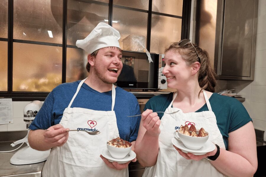 Rome cooking: Gelato & Tiramisu with savoiardi Baking class - What happens during the 2.5-hour class