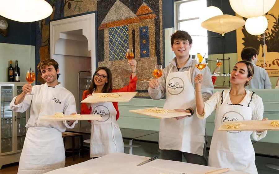 Rome: Enjoy Spritz and Pasta Making in Piazza Navona - Key points at a glance