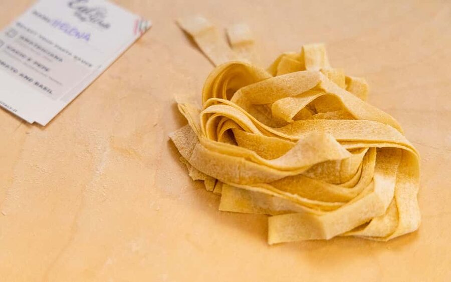 Rome: Enjoy Spritz and Pasta Making in Piazza Navona - The meal is more than a small cooking-class sample