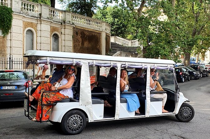 Rome Evening Golf Cart Tour w/ Pizza & Gelato Dinner Max 6 People - Key points to know before booking
