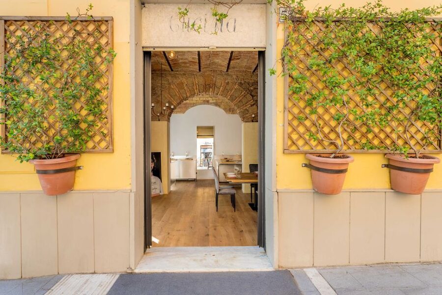 Rome: Five Shapes of Pasta Cooking Class in Ancient Tavern - Entering Cucina, the old Antica Osteria