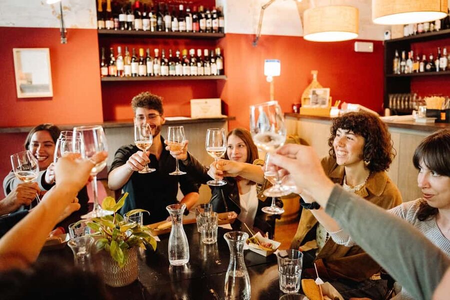 Rome Food Tour: Trastevere Aperitivo, Wine & Pasta Dinner - Roman pasta at Checco Er Carettiere