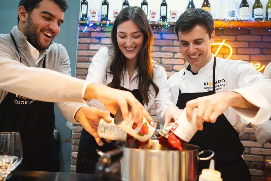 Rome: Fresh Pasta-Making Class with Italian Chef and Wine - Carbonara, cacio e pepe, and the Roman sauce lesson