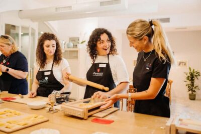 Fresh Pasta-Making Class with Wine and Gelato