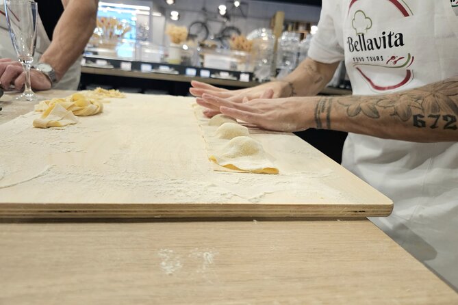 Rome: Hands-on Fettuccine, Ravioli & Tiramisu Cooking Class - A chef-led class with a relaxed mood