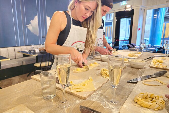 Rome: Hands-on Fettuccine, Ravioli & Tiramisu Cooking Class - Location and timing at Via Firenze