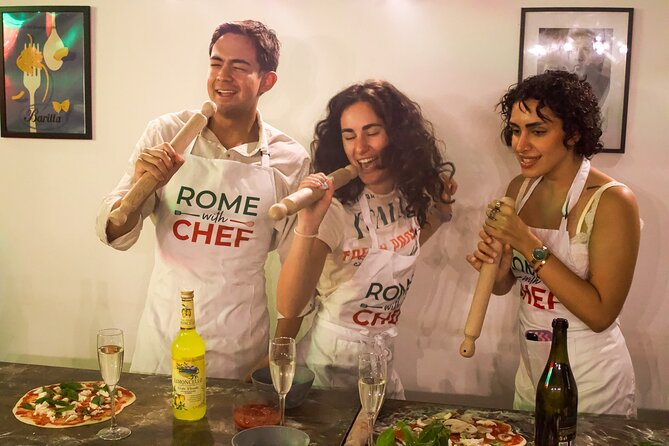 Rome: Hands-On Pizza Making Class with Spritz Mixology - What the $71.04 price includes
