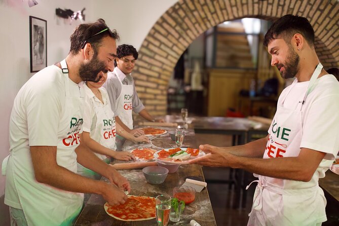 Rome: Hands-On Pizza Making Class with Spritz Mixology - Learning from Sunny and the local cooking team