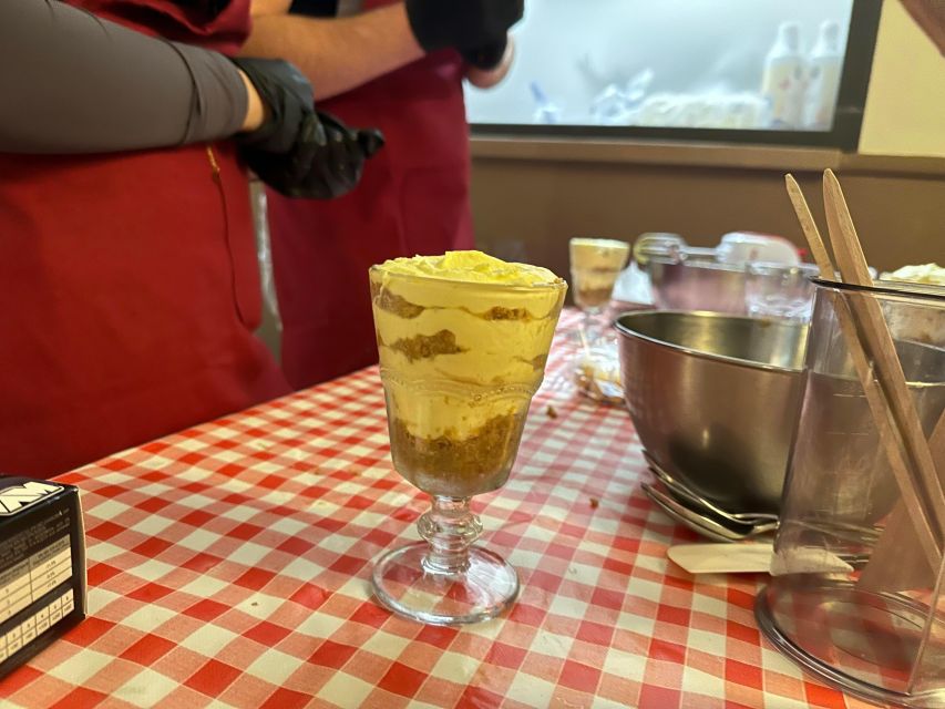 Rome: Homemade Pasta and Tiramisu Cooking Class - From worktop to restaurant table