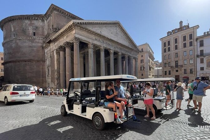 Rome in a Day golf cart tour for cruisers with Pizza & Gelato - Key points to know before booking