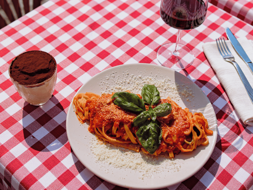 Rome: Pasta and Tiramisu Cooking Class in Piazza Navona - Making fresh fettuccine from dough
