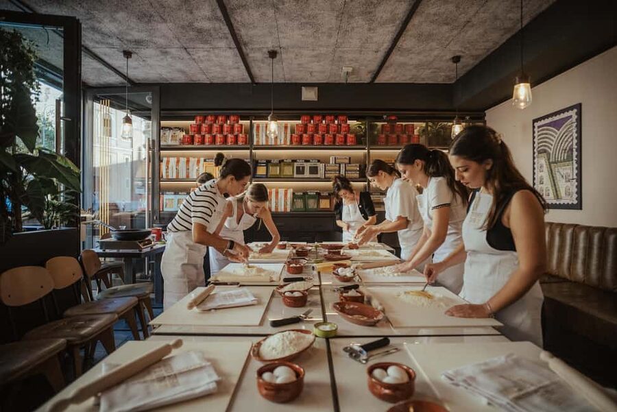 Rome: Pasta and Tiramisu Cooking Class with Spritz and Wine - Tiramisu with pasteurized eggs