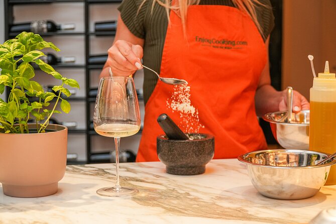 Rome Pasta and Tiramisu Making Experience with Premium Wine - Sitting down to taste your own cooking