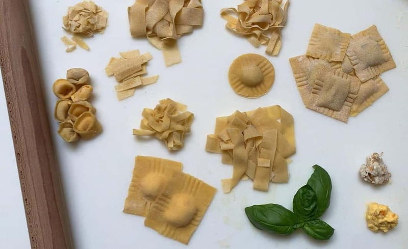 Rome: Pasta Cooking Class with Market Visit and Wine - Several pasta shapes instead of one basic recipe