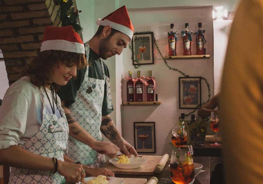 Rome: Pasta-Making Class with Italian Spritzes - Fresh pasta and Roman cocktails in one sitting