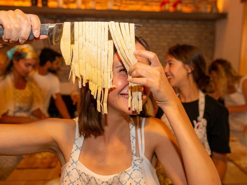 Rome: Pasta-Making Class with Italian Spritzes - A social evening near the Colosseum