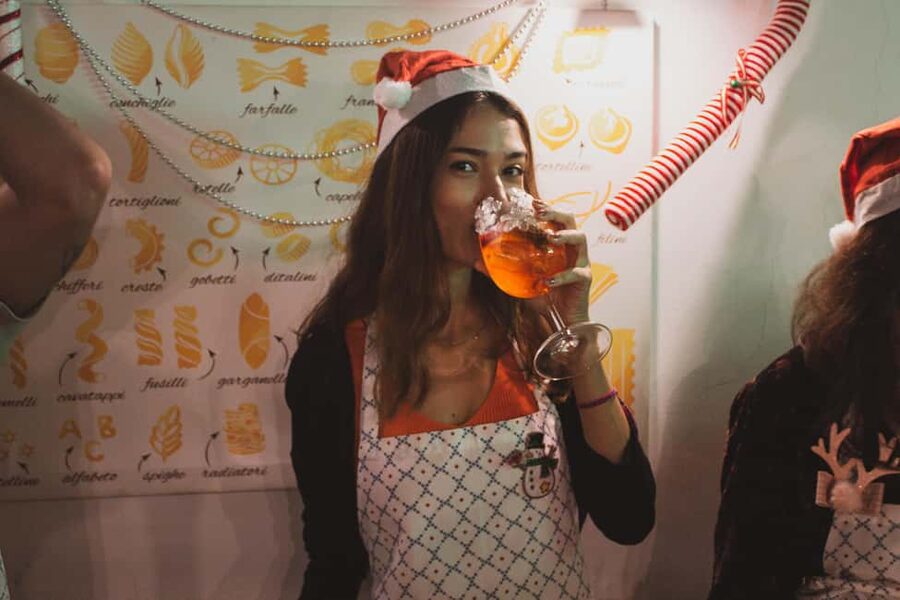 Rome: Pasta-Making Class with Italian Spritzes - What the three-hour schedule feels like