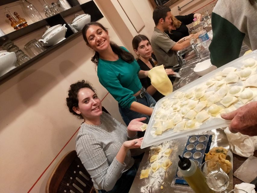 Rome: Pasta Making Class with Tiramisu & Wine PRIVATE OPTION - Making pasta beside the Vatican