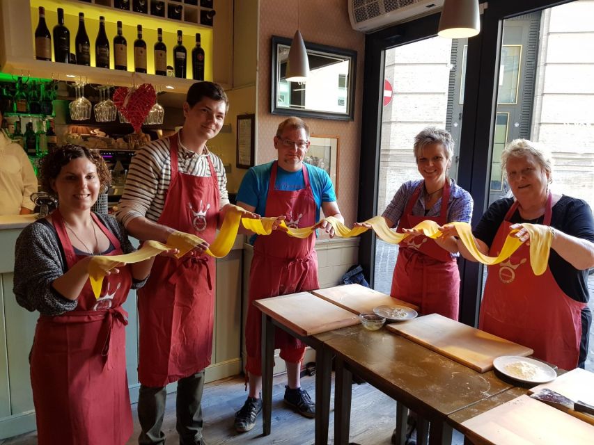 Rome: Pasta Making Workshop with Lunch - Key details to know before booking