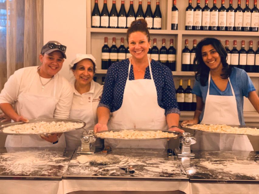 Rome: Pasta & Tiramisu Class with Free Flowing Fine Wine - Making tiramisu before dinner