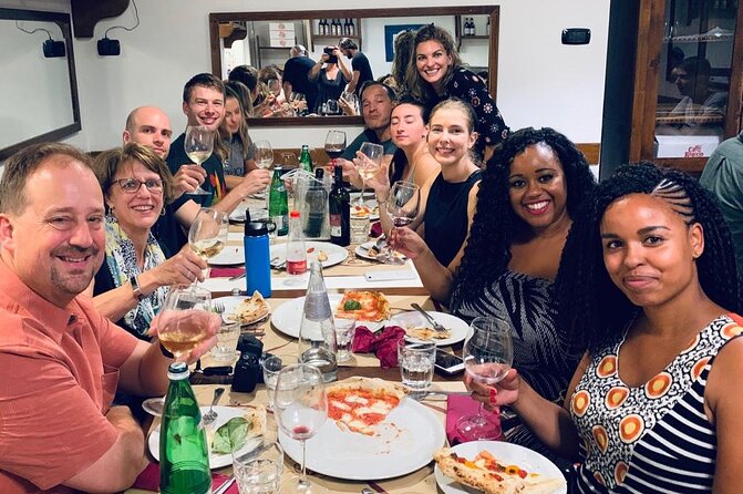 Rome Pasta & Tiramisu Making Class with Fine Wine - Walking to the restaurant kitchen