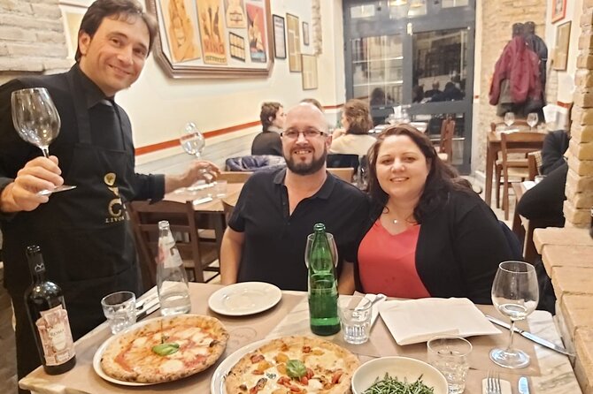 Rome: Pizza & Tiramisu Class with Free Flowing Fine Wine - Key points to know