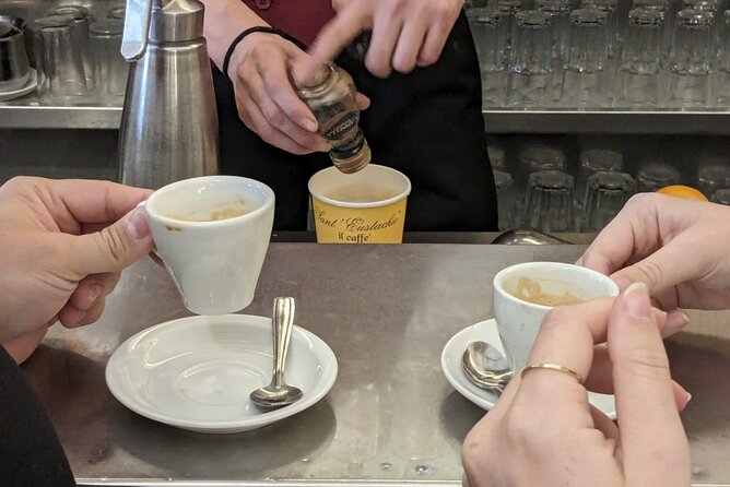 Rome: Private Espresso, Gelato and Tiramisu Food Tour - Practical details for a smooth afternoon