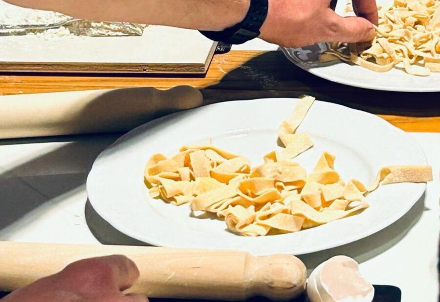 Rome: Small Group Pasta cooking class near Piazza Navona - Learning the tiramisu finish