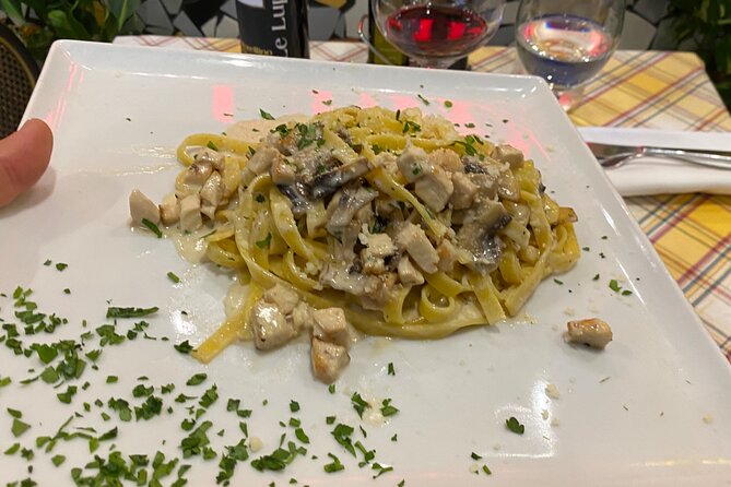 Rome - Tagliatelle Cooking Class with sit down Meal & Prosecco - Key points to know before booking