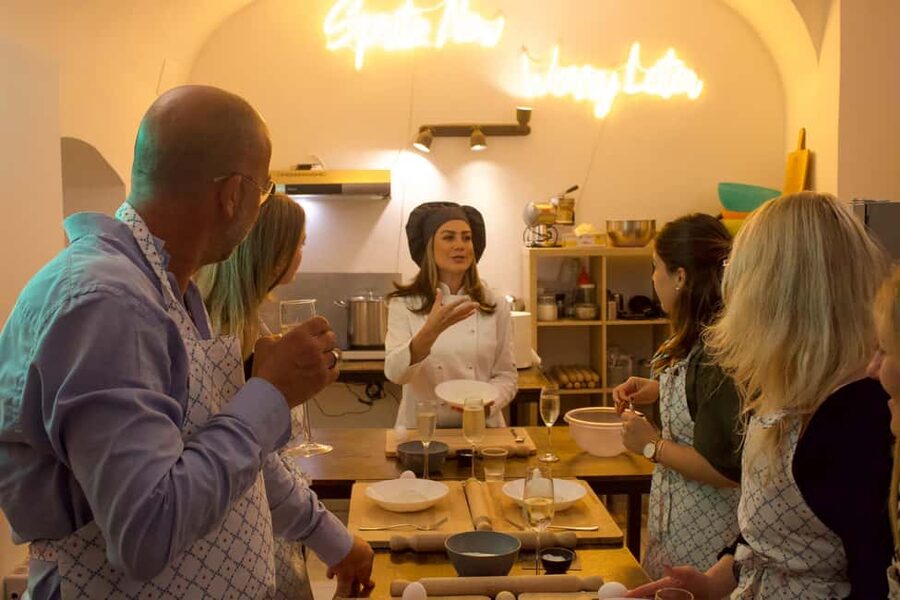 Rome: Tiramisu and Pasta Cooking Class near the Colosseum - A Roman cooking night near the Colosseum