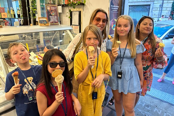 Rome Tour for Kids & Families w Gelato & Pizza including Pantheon - Piazza Navona and Bernini’s fountain
