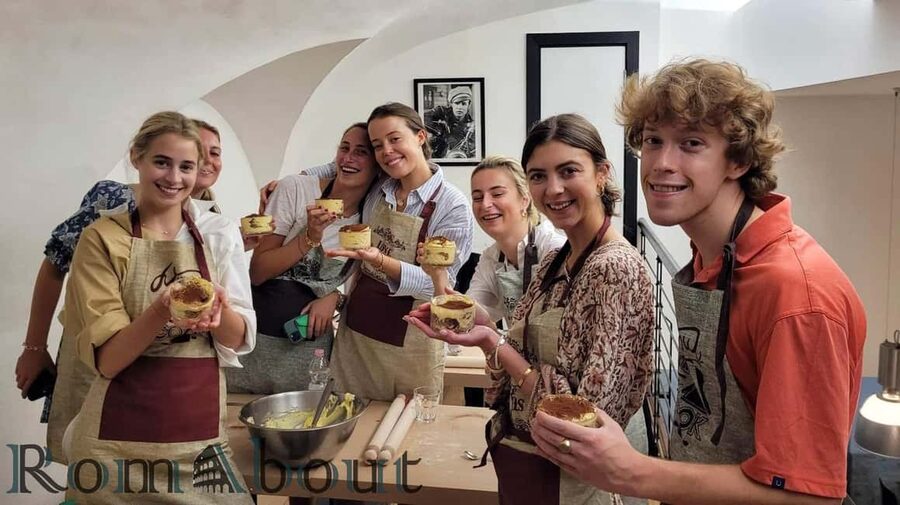 Rome: Traditional Pasta and Tiramisu Cooking Class - Fresh pasta and tiramisu, the Roman cooking lesson