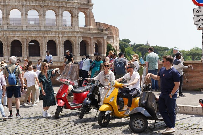 Rome Vespa Tour with Tiramisu - What the $95.31 price really covers