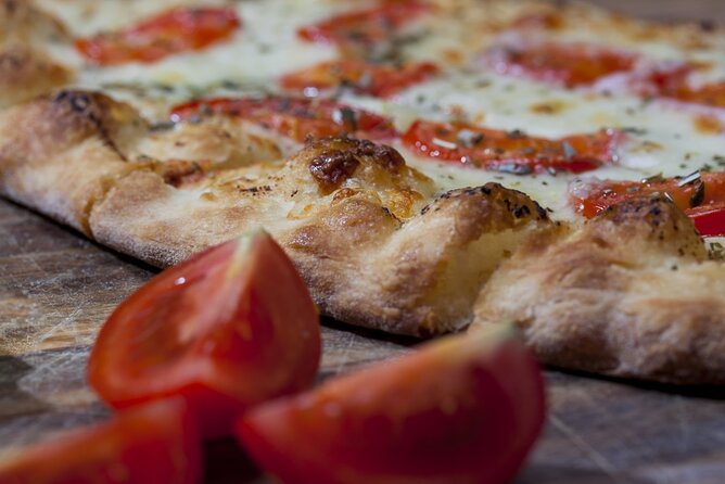 Rome: Wine Tour & Pizza Making Class in a Frascati's vineyard - 5 hours - Making pizza with a professional chef