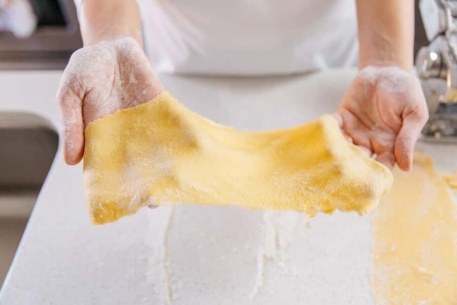 San Diego: 2-Hour Pasta Cooking Class at a Local Brewery - Rolling and cutting fettuccine