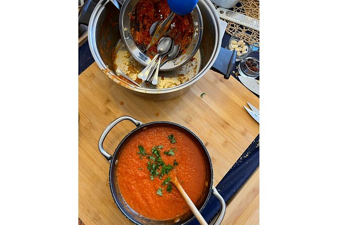 Sea Villa Cefalù: Hands-on 4-Course Pasta Cooking Class & Wine - Cooking Sicilian food at Villa Palamara