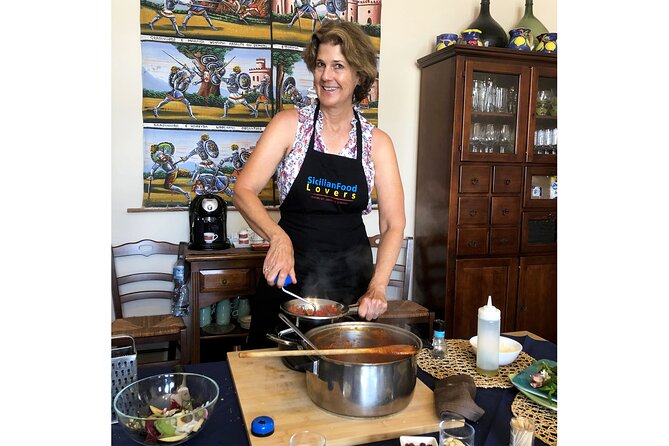 Sea Villa Cefalù: Hands-on 4-Course Pasta Cooking Class & Wine - A sea-view lunch with Sicilian wine