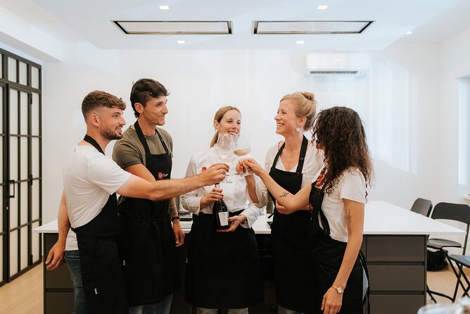 Semi Private Pizza Making Class with Wine and Suppli - Starting with prosecco and Roman aperitivo