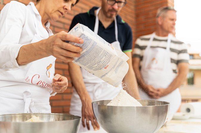 Share your Pasta Love: Small group Pasta and Tiramisu class in Vicenza - Sitting down to eat your own work