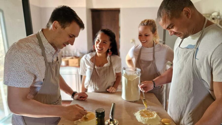 Siena: Private Handmade Pasta Cooking Class in Tuscany - Arriving at the 1720 farmhouse near Siena
