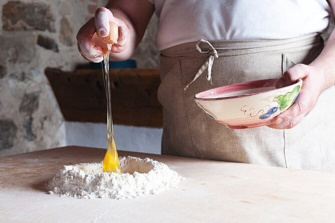 Small Group Pasta Making Class Wine Tasting in a Tuscan Castle - From Florence to Castello del Trebbio