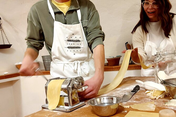 Small-Group Pasta Making steps from the Vatican Museums - How hands-on is the three-hour class?