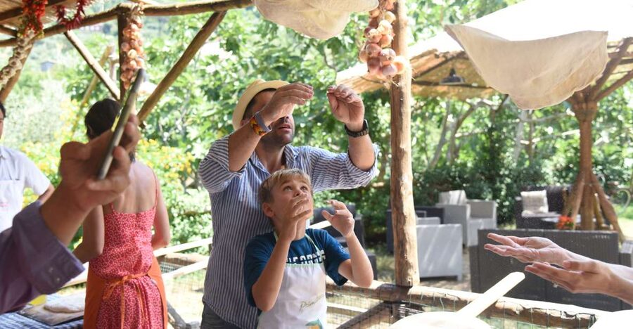 Sorrento: Pizza Lesson, Wine, and Limoncello at a Local Farm - Arriving at Primaluce Farm