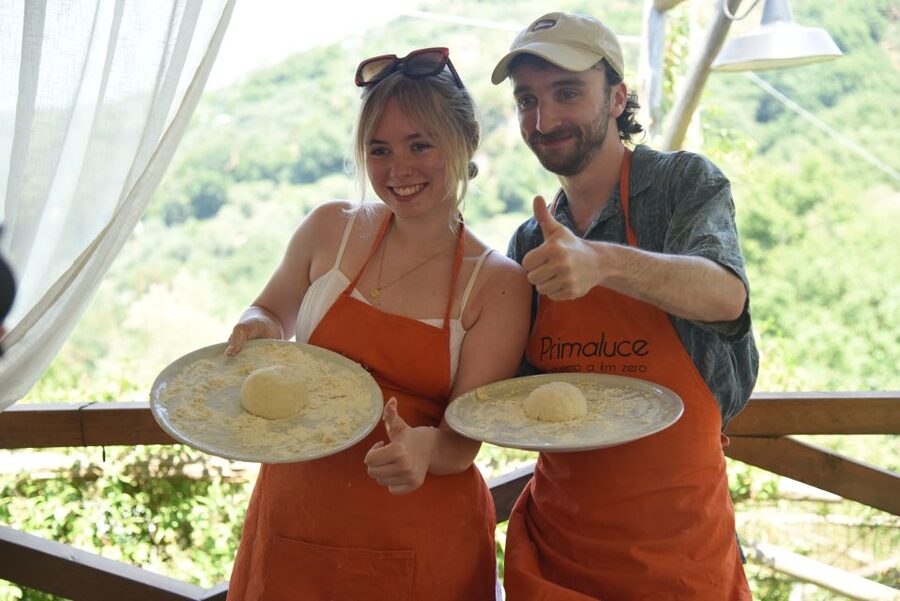 Sorrento: Pizza Lesson, Wine, and Limoncello at a Local Farm - The setting, views, and outdoor feel