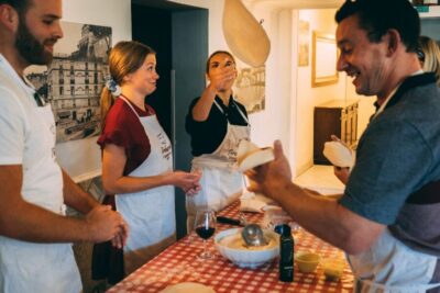 Pizza Making Class at Tirabusciò Cooking School